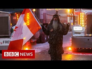 Canada trucker protests prompt state of emergency - BBC News