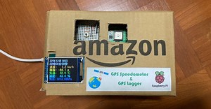 GPSスピードメーターとGPSロガーをRaspberry Piで作ったよ