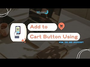 Add to Cart Button Using HTML, CSS, and JavaScript | Beginner-Friendly Tutorial