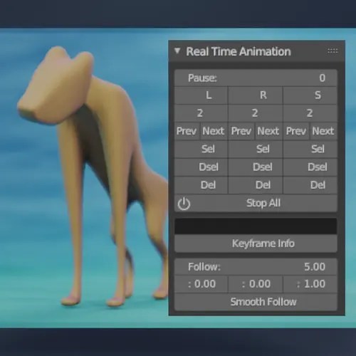 Real Time Animation - Blender
