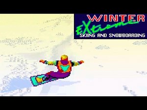 Winter Extreme Skiing and Snowboarding ... (SNES) Gameplay