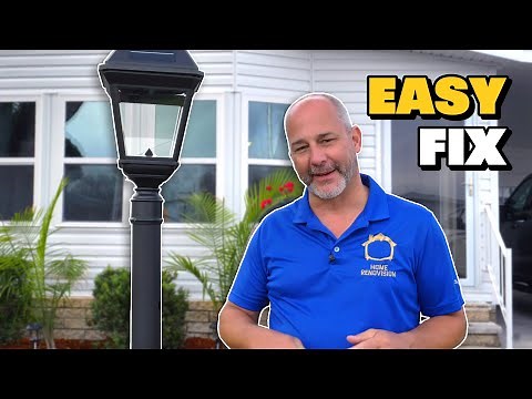How To Install a Solar Lamp Post