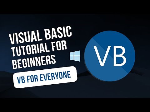 VB For Everyone | Visual Basic Tutorial for Beginners