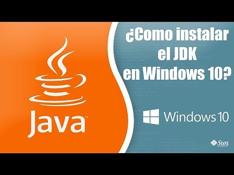 Como instalar el JDK en Windows 10