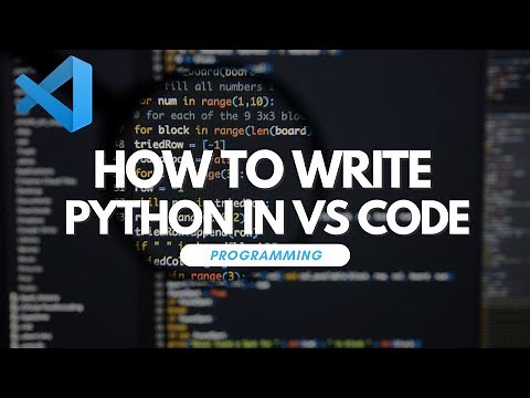 How To Write Python Code in Visual Studio Code