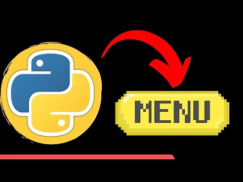 Menu widget in Tkinter - Python