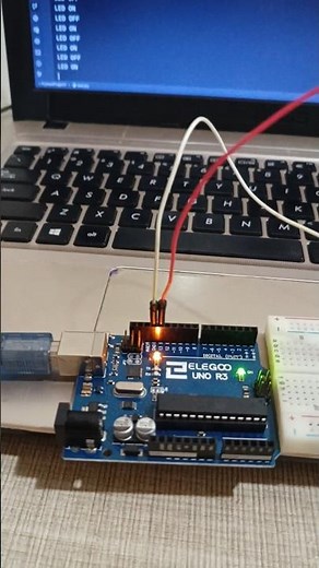 Control Arduino LED with Python | Elegoo UNO R3 Blink using PyFirmata 🔥#sorts #song