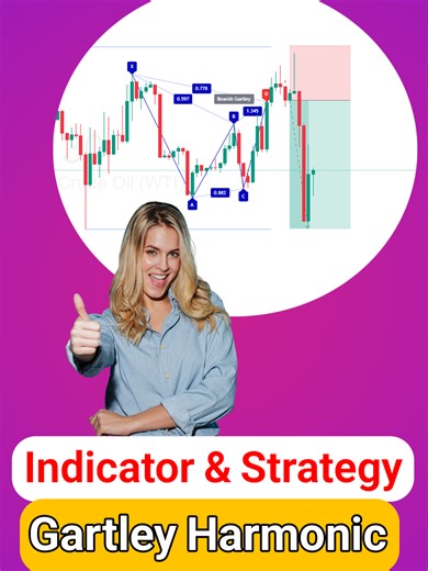 Gartley Harmonic Pattern Indicator on TradingView