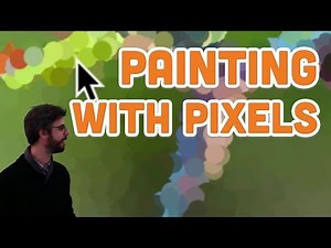 10.7: Painting with Pixels - Processing Tutorial