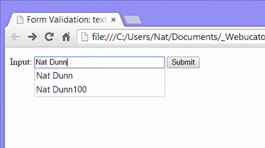 Form Validation < JavaScript | The Art of Web