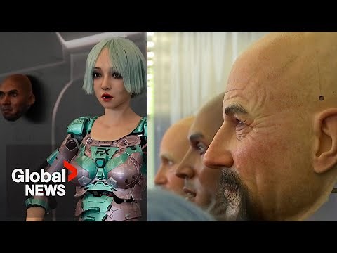 China robot conference: Hyper-realistic androids show off emotional range in Beijing
