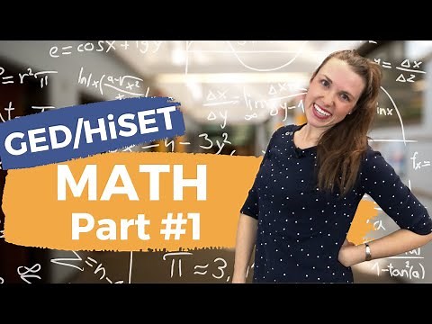 GED Math Practice and HiSET Math Practice Part 1
