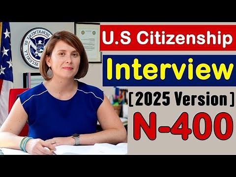 [2026 Version] ✅ U.S Citizenship Interview [ Civics Test, Reading and Writing test, Review N400 Ap]
