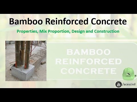 Bamboo Reinforced Concrete
