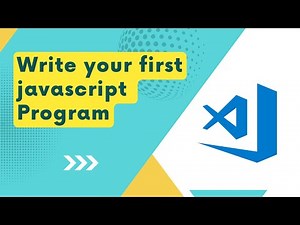 Getting Started with VS Code for JavaScript | Setup Guide & First Program