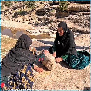 Cooking Traditional Food From Wheat by Using Primative Technology - Iran Nomadic Life | Food Blog