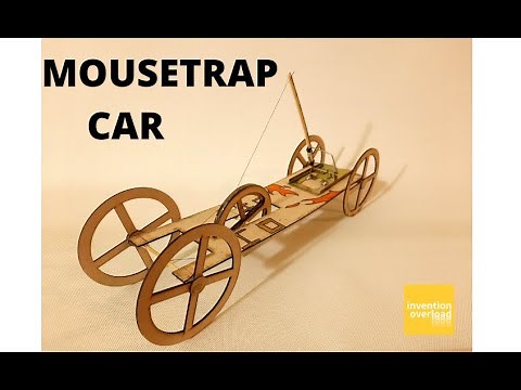 [3] How to Make a Long Distance Mousetrap Car - DIY