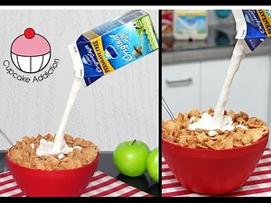 MAGIC CAKE Featuring a Pouring Milk Gravity Defying Illusion Effect