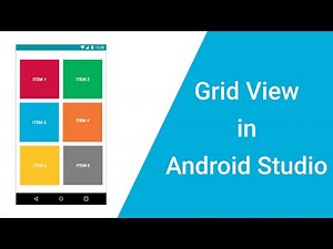 How to make Grid Layout in android studio
