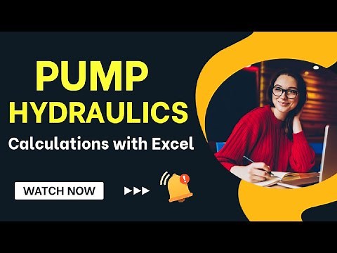 Pump Hydraulics & Sizing | Process Design Engineering | Chemical Engineering | Excel | PAYO'S