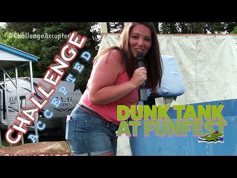 Challenge Accepted: Dunk Tank at FunFest 2019