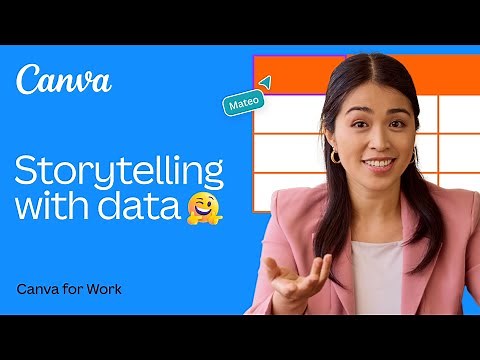 Storytelling through data with Canva Sheets