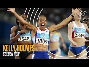 INCREDIBLE COMEBACK! 💨 How Kelly Holmes stunned the 800m field at Athen 2004 🥇 | Athlete Highlights