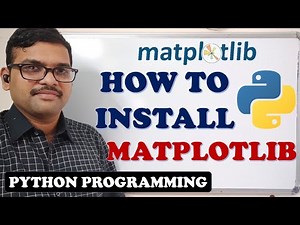 INSTALLATION OF MATPLOTLIB LIBRARY || HOW TO INSTALL MATPLOTLIB - PYTHON PROGRAMMING