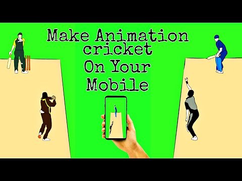 How to make cricket animation video | step by step | 2D Animation