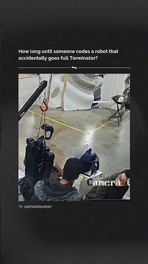 Robot Loses Control During Demo 😨