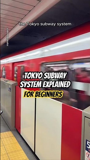 Tokyo Subway System Explained for Beginners (2025\n) #tokyotravelguide #explorejapan