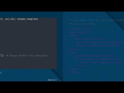 How to Connect a Python Script with an HTML Button Using Flask