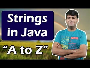 String in Java | 1 Shot Full Concept & Programming | ICSE & ISC Computer