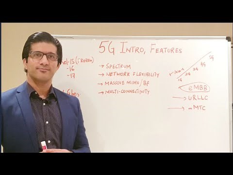 5G Training Lecture #1 : Introduction, features and main technology components/pillars of 5G