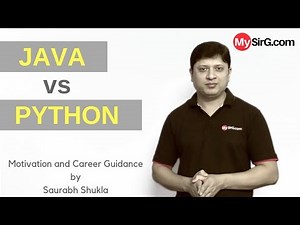 Java vs Python | in Hindi | ‪@mysirgdotcom‬
