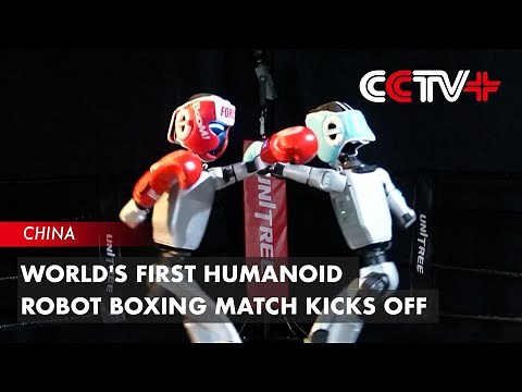 World's First Humanoid Robot Boxing Match