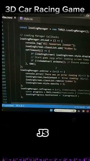 #coding #chatbotdevelopment #ai Al Built This 3D Car Game in Minutes! HTML CSS JS + ChatGPT #shorts