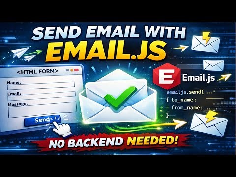 Sending email in HTML with Email JS (No Backend) - Part 2