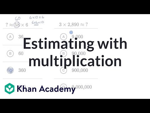 Estimating with multiplication