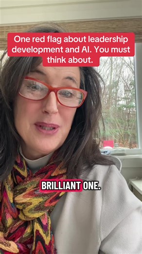 Cautions in Leadership Development with AI