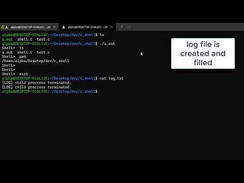Implementing a Simple Linux Shell | in C language
