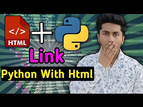 Link Python With HTML | Python Script in Html