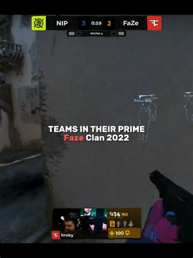 Prime Faze Shocks in CS:GO Game Highlights