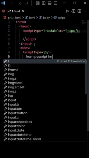 Python Inside HTML !? Can Python be USED on Browser? #shorts #techlearn