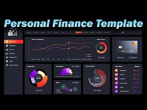 How to Create a Personal Financial Dashboard with Microsoft Excel
