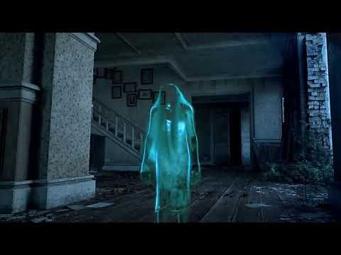 Halloween 2026 HD Creepy ghost holograms for projectors 4 hours of non stop scary sounds and visuals