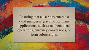 How To Validate Number In Javascript