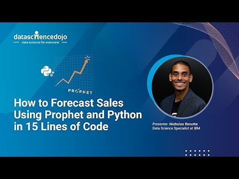 How to Forecast Sales Using Prophet and Python in 15 Lines of Code | Time Series Analysis | ML