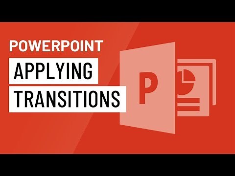 PowerPoint: Applying Transitions