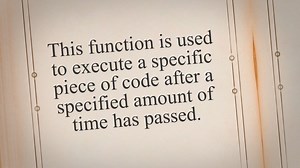 How To Settimeout In Jquery